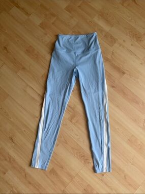Splits59 Miles Rigor 7/8 Leggings Skylight Blue/White Size XS